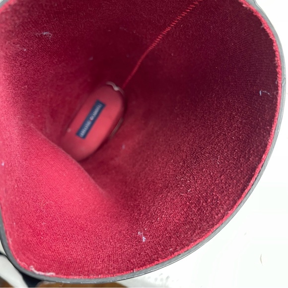 Tommy Hilfiger Black Rubber Rain Boots Women size 6M - Picture 14 of 16